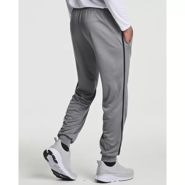 Real Essentials 3 Pack Mens Tech Mesh Active Athletic Casual Jogger Sweatpants with PocketsAvailable in Big amp TallJogger Set 6