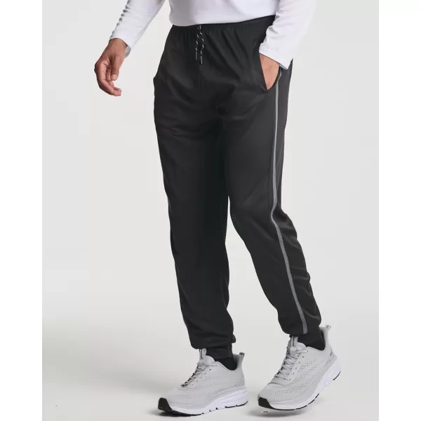 Real Essentials 3 Pack Mens Tech Mesh Active Athletic Casual Jogger Sweatpants with PocketsAvailable in Big amp TallJogger Set 6