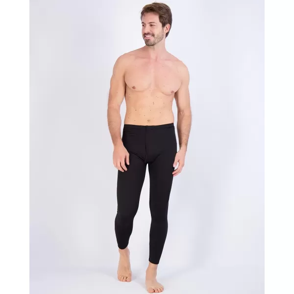 Real Essentials 3 Pack Mens Thermal Underwear Base Layer Fleece Lined Pants with Fly  Long John BottomBig amp TallStandard Set H