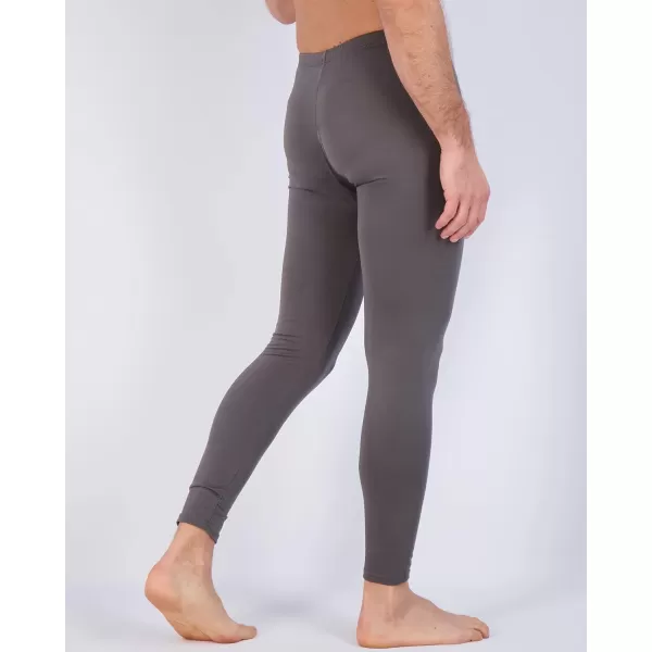 Real Essentials 3 Pack Mens Thermal Underwear Base Layer Fleece Lined Pants with Fly  Long John BottomBig amp TallStandard Set H