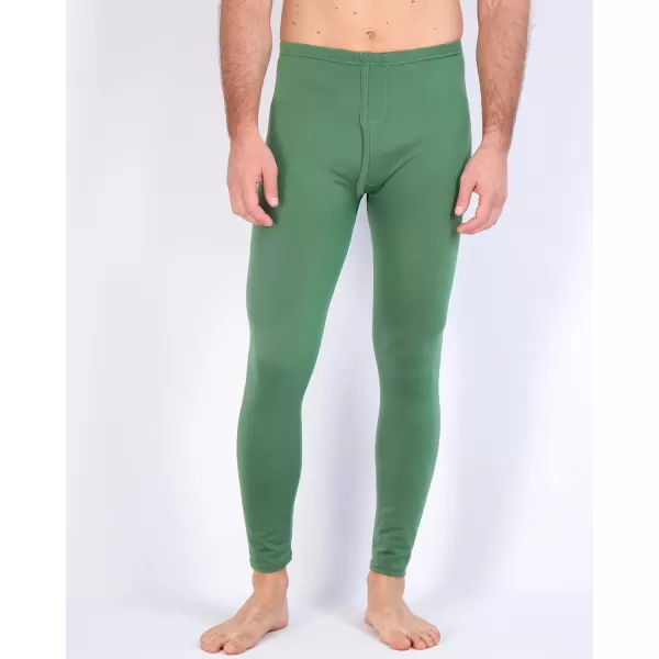 Real Essentials 3 Pack Mens Thermal Underwear Base Layer Fleece Lined Pants with Fly  Long John BottomBig amp TallStandard Set J