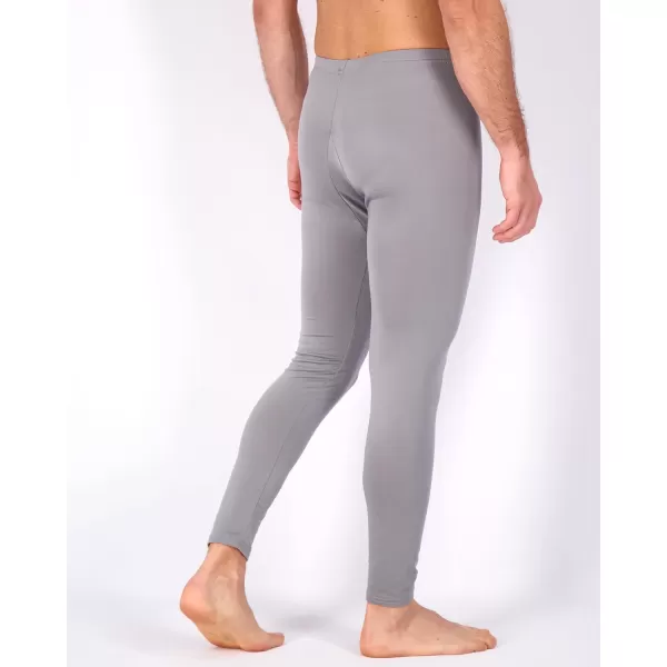 Real Essentials 3 Pack Mens Thermal Underwear Base Layer Fleece Lined Pants with Fly  Long John BottomBig amp TallStandard Set J