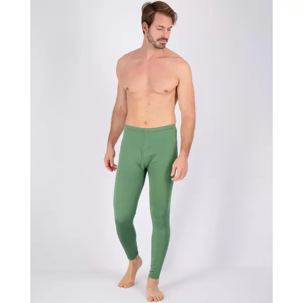 Real Essentials 3 Pack Mens Thermal Underwear Base Layer Fleece Lined Pants with Fly  Long John BottomBig amp TallStandard Set J