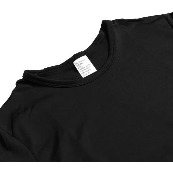 Real Essentials 3 Pack Mens Thermal Underwear Tops Microfiber Fleece Lined Long Sleeve Compression Active Shirt Long Johns Winter Skiing Base Layer Set 2XLReal Essentials 3 Pack Mens Thermal Underwear Tops Microfiber Fleece Lined Long Sleeve Compression Active Shirt Long Johns Winter Skiing Base Layer Set 2XL