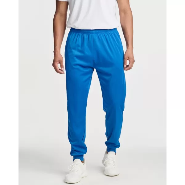 Real Essentials 3 Pack Mens Tricot Active Athletic Casual Jogger Fleece Lined Sweatpants Pockets Available in Big amp TallJogger Set G