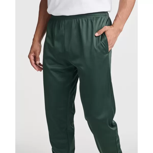 Real Essentials 3 Pack Mens Tricot Active Athletic Casual Jogger Fleece Lined Sweatpants Pockets Available in Big amp TallJogger Set G
