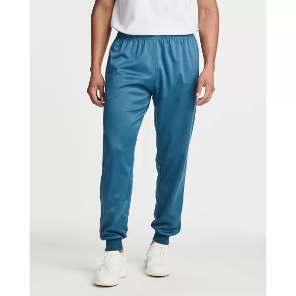 Real Essentials 3 Pack Mens Tricot Active Athletic Casual Jogger Fleece Lined Sweatpants Pockets Available in Big amp TallJogger Set H