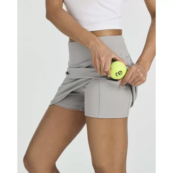 Real Essentials 3 Pack Womens 16 Active High Waisted Skort Skirt Pockets  Running Tennis Golf Gym Available in PlusSet 1