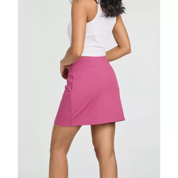 Real Essentials 3 Pack Womens 16 Active High Waisted Skort Skirt Pockets  Running Tennis Golf Gym Available in PlusSet 1