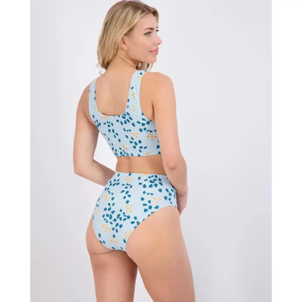 Real Essentials 3 Pack Womens 2Piece Bikini Modest Teen Adult Athletic Beach Swimsuit Tankini  AvailablenbspinnbspPlusnbspSizeStandard Set 1