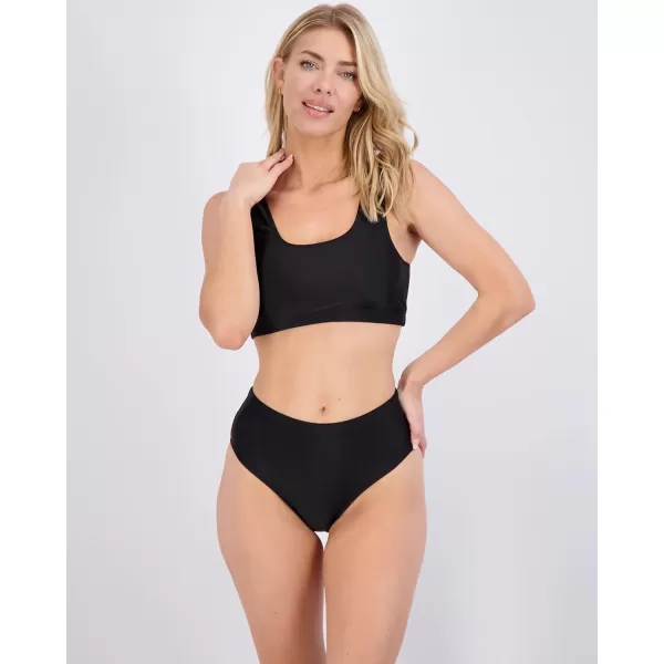 Real Essentials 3 Pack Womens 2Piece Bikini Modest Teen Adult Athletic Beach Swimsuit Tankini  AvailablenbspinnbspPlusnbspSizeStandard Set 1
