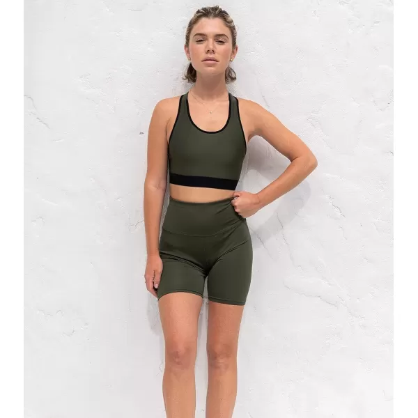 Real Essentials 3 Pack Womens Active Athletic High Waisted FullLength Leggings amp Biker Shorts 6 Inseam6 Biker Short Set B