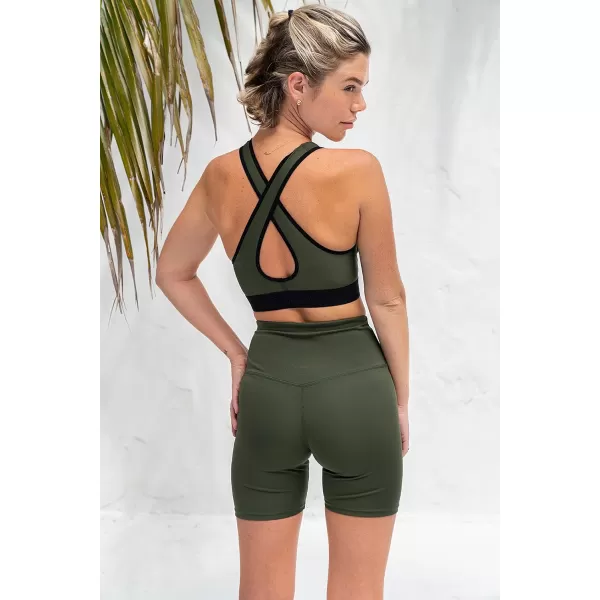 Real Essentials 3 Pack Womens Active Athletic High Waisted FullLength Leggings amp Biker Shorts 6 Inseam6 Biker Short Set a