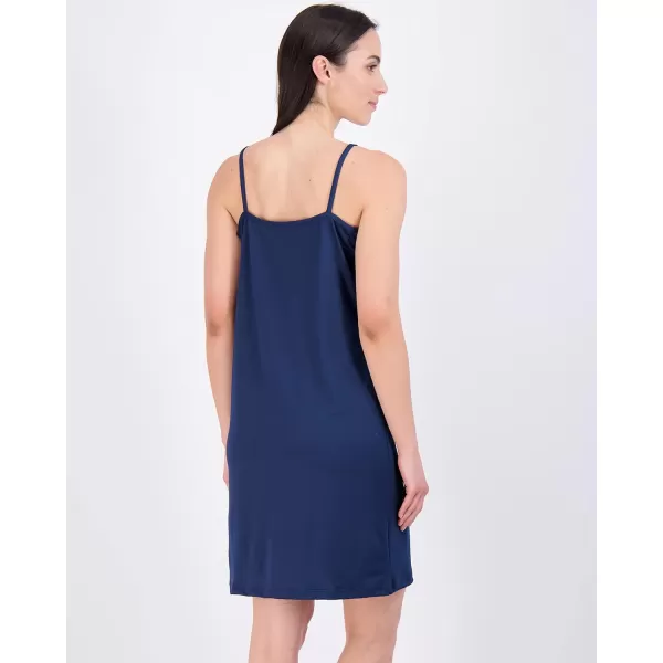Real Essentials 3 Pack Womens Cami Sleeveless Slip On Night Gown  Nightgown for Women Available in Plus SizeSet 4