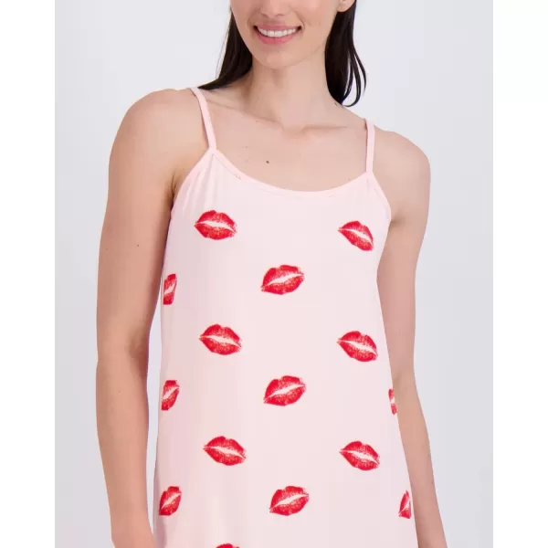 Real Essentials 3 Pack Womens Cami Sleeveless Slip On Night Gown  Nightgown for Women Available in Plus SizeSet 7