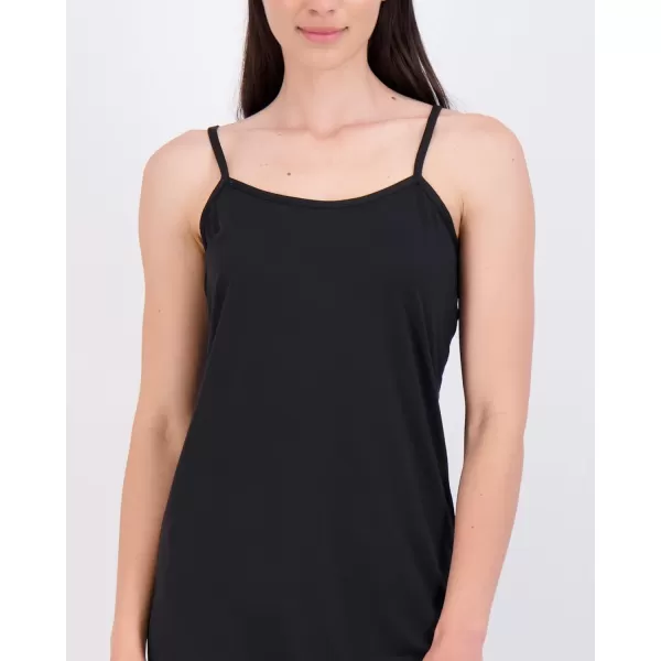 Real Essentials 3 Pack Womens Cami Sleeveless Slip On Night Gown  Nightgown for Women Available in Plus SizeSet 8