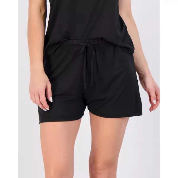 Real Essentials 3 Pack Womens Cami Top and Short Pajama Set Sexy Soft Pajamas for Women Available in Plus SizePlus Size Set 7