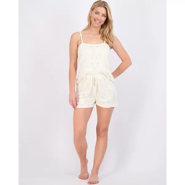 Real Essentials 3 Pack Womens Cami Top and Short Pajama Set Sexy Soft Pajamas for Women Available in Plus SizeStandard Set 1