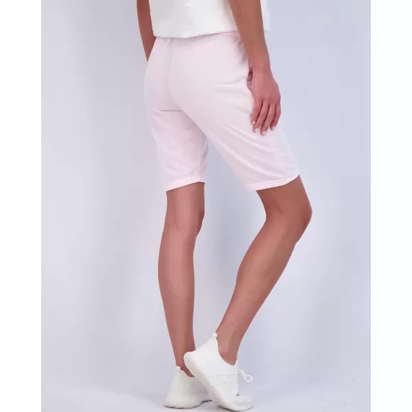 Real Essentials 3 Pack Womens Cotton French Terry 9 Bermuda Short PocketsCasual Lounge Athletic Available in PlusBermuda 9  Inch Inseam 9 Inch Set 6