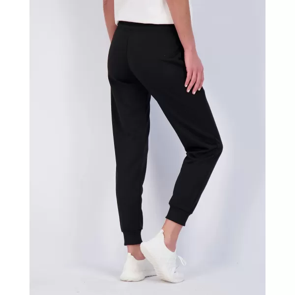 Real Essentials 3 Pack Womens Cotton French Terry Lounge Joggers  Athletic Sweatpants with Pockets Available in PlusPlus Size Set 1