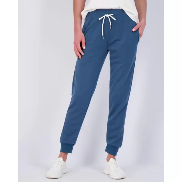 Real Essentials 3 Pack Womens Cotton French Terry Lounge Joggers  Athletic Sweatpants with Pockets Available in PlusPlus Size Set 3