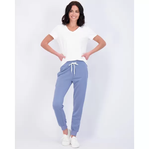 Real Essentials 3 Pack Womens Cotton French Terry Lounge Joggers  Athletic Sweatpants with Pockets Available in PlusPlus Size Set 4