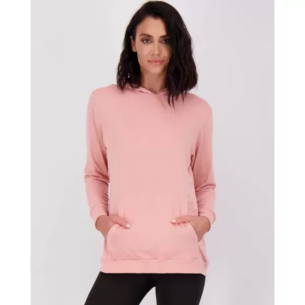 Real Essentials 3 Pack Womens Dry Fit LongSleeve Hoodie Pullover Sweatshirt Pocket  Active Lounge Available In PlusHoodie Set 1