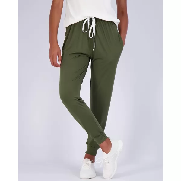 Real Essentials 3 Pack Womens DryFit Active Soft Lightweight Lounge Jogger Pants with Pockets Available in Plus SizeSet 8