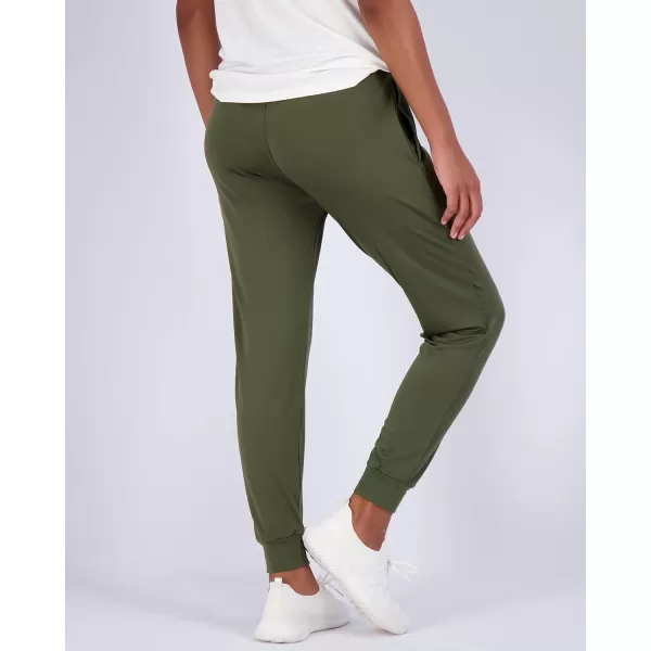Real Essentials 3 Pack Womens DryFit Active Soft Lightweight Lounge Jogger Pants with Pockets Available in Plus SizeSet 8