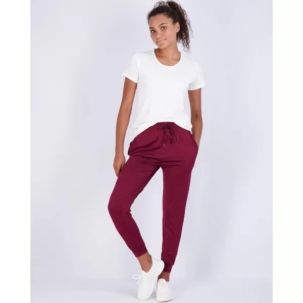 Real Essentials 3 Pack Womens DryFit Active Soft Lightweight Lounge Jogger Pants with Pockets Available in Plus SizeSet 8