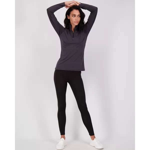 Real Essentials 3 Pack Womens DryFit Long Sleeve Quarter Zip  Full Zip Up Hoodie Workout Jacket Available in PlusQuarter Zip Set 1