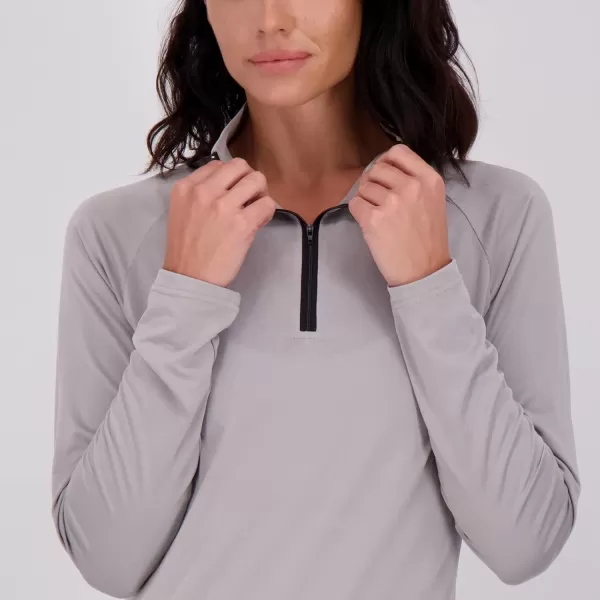 Real Essentials 3 Pack Womens DryFit Long Sleeve Quarter Zip  Full Zip Up Hoodie Workout Jacket Available in PlusQuarter Zip Set 4