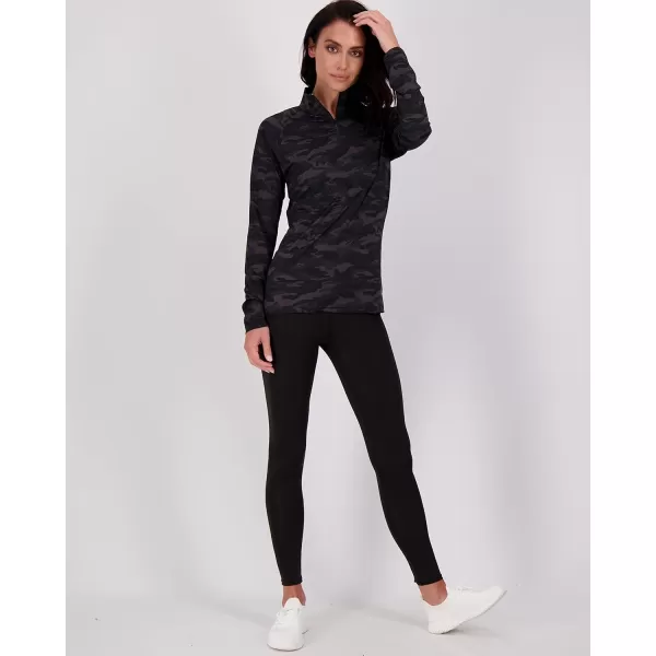 Real Essentials 3 Pack Womens DryFit Long Sleeve Quarter Zip  Full Zip Up Hoodie Workout Jacket Available in PlusQuarter Zip Set 7