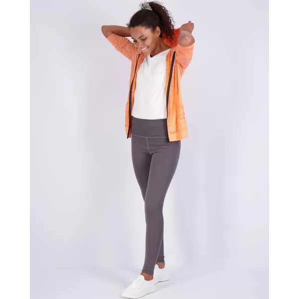 Real Essentials 3 Pack Womens DryFit Long Sleeve Quarter Zip  Full Zip Up Hoodie Workout Jacket Available in PlusSet 7