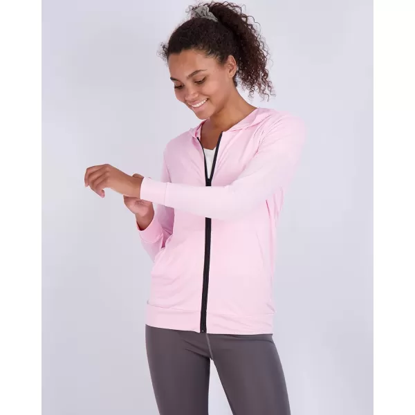 Real Essentials 3 Pack Womens DryFit Long Sleeve Quarter Zip  Full Zip Up Hoodie Workout Jacket Available in PlusSet 8