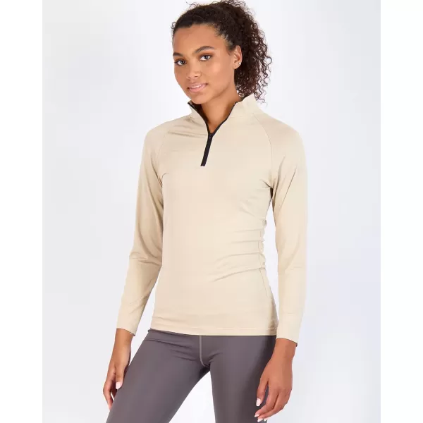 Real Essentials 3 Pack Womens DryFit Long Sleeve Quarter Zip amp Full Zip Up Hoodie Workout Jacket Available in PlusQuarter Zip Quarter Zip Set 10