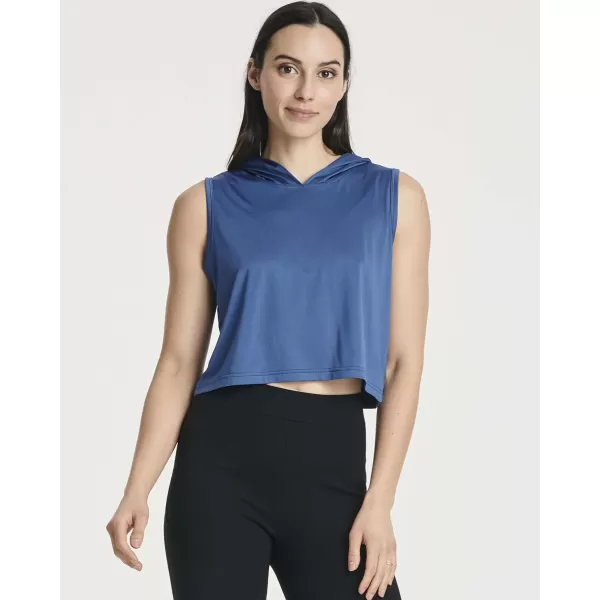 Real Essentials 3 Pack Womens DryFit Sleeveless Cropped Tank Top Hoodie  Athletic Crop Sweatshirt Available in PlusSet 5