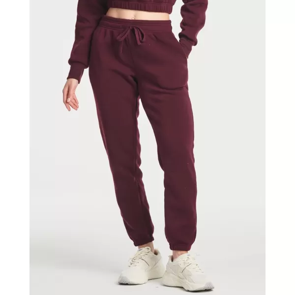 Real Essentials 3 Pack Womens Fleece Jogger Sweatpants Available in Plus SizePlusSize Set 1