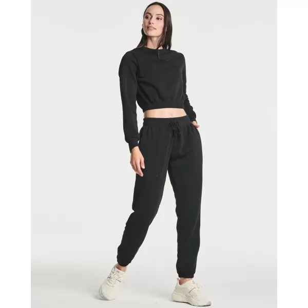 Real Essentials 3 Pack Womens Fleece Jogger Sweatpants Available in Plus SizePlusSize Set 5