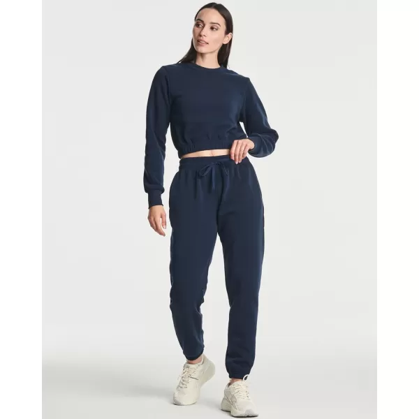 Real Essentials 3 Pack Womens Fleece Jogger Sweatpants Available in Plus SizePlusSize Set 6