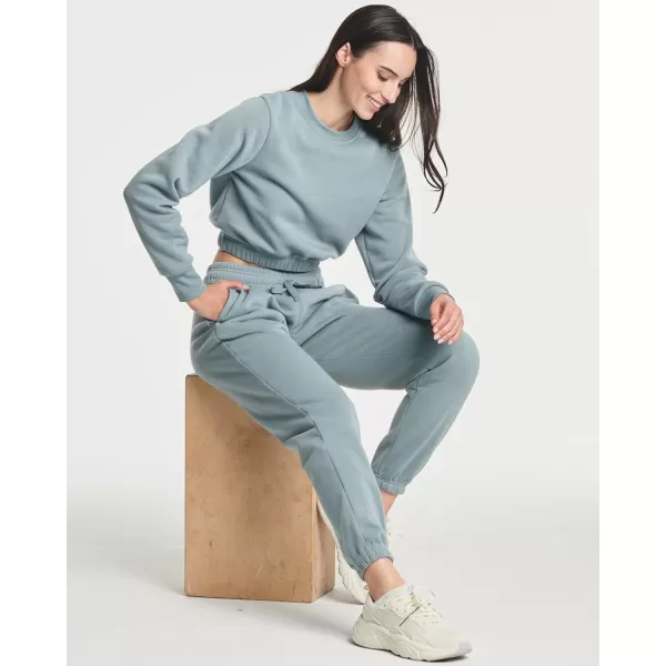 Real Essentials 3 Pack Womens Fleece Jogger Sweatpants Available in Plus SizePlusSize Set 7