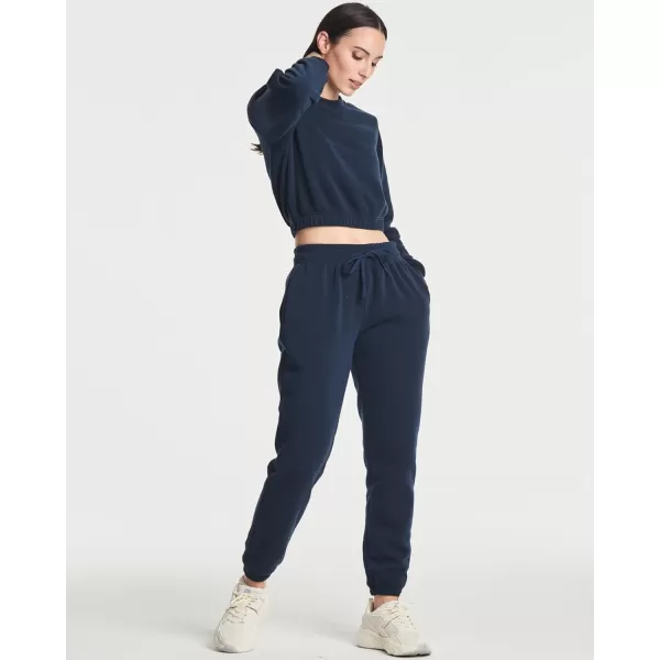 Real Essentials 3 Pack Womens Fleece Jogger Sweatpants Available in Plus SizePlusSize Set 8