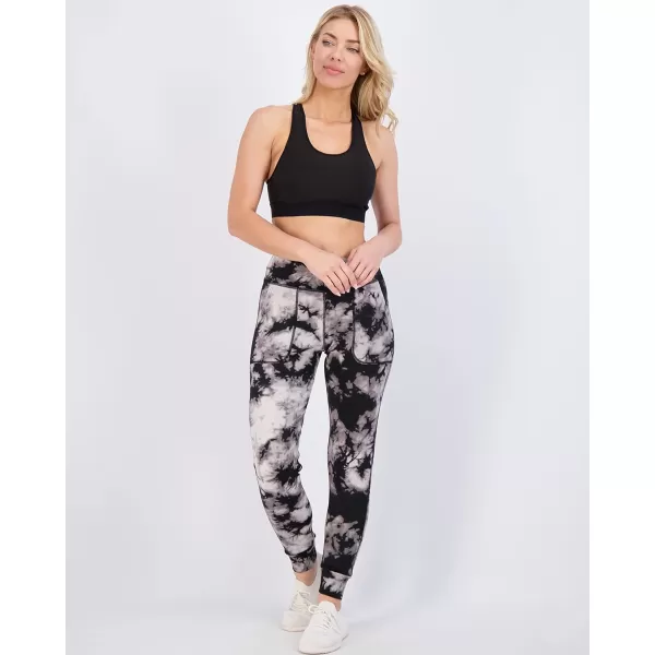 Real Essentials 3 Pack Womens Joggers with Pockets  High Waist Workout Yoga Tapered Sweatpants Lounge Available in PlusPlusSize Set 7