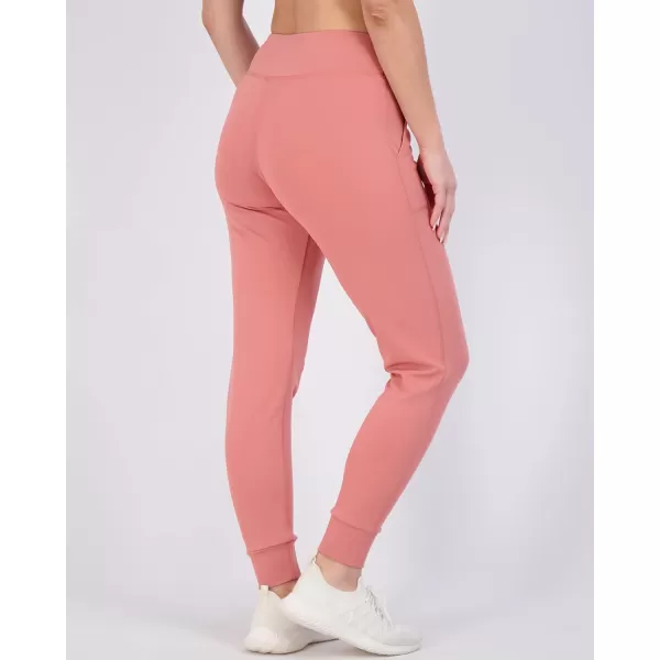 Real Essentials 3 Pack Womens Joggers with Pockets  High Waist Workout Yoga Tapered Sweatpants Lounge Available in PlusStandard Set 1