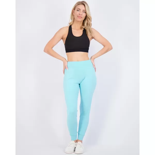 Real Essentials 3 Pack Womens Joggers with Pockets  High Waist Workout Yoga Tapered Sweatpants Lounge Available in PlusStandard Set 8