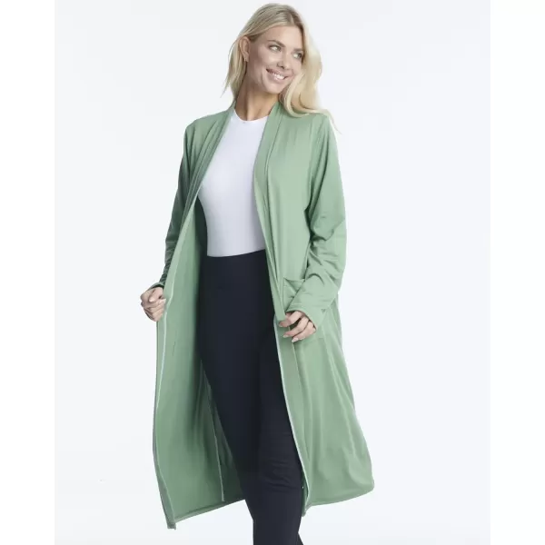 Real Essentials 3 Pack Womens Long Sleeve OpenFront Cardigan with Pockets Available in Plus SizeStandard Set 8