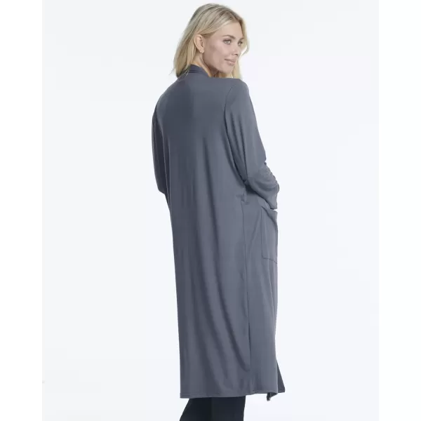 Real Essentials 3 Pack Womens Long Sleeve OpenFront Cardigan with Pockets Available in Plus SizeStandard Set 8