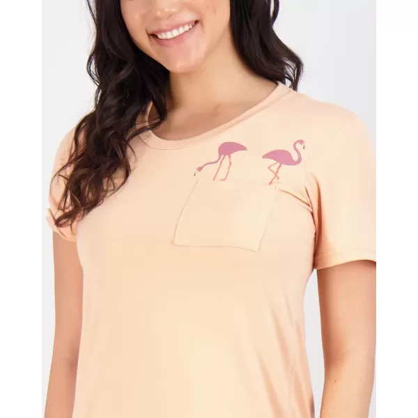 Real Essentials 3 Pack Womens Printed Nightshirt Short Sleeve UltraSoft Nightgown Sleep Dress Available In Plus SizePlus Size Set 12