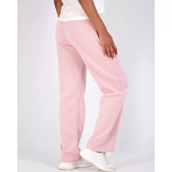 Real Essentials 3 Pack Womens Relaxed Fit Fleece Open Bottom Sweatpants  Casual Athleisure Available in PlusPlus Size Set 3