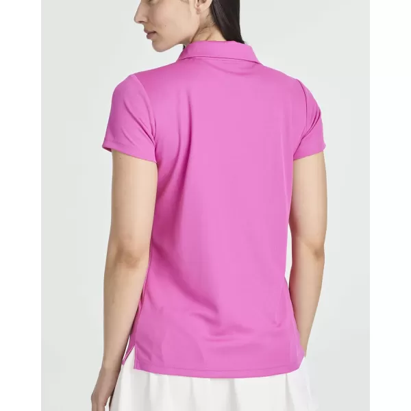 Real Essentials 3 Pack Womens Short Sleeve DryFit Performance Polo Shirt Available in PlusSet 1